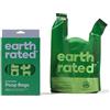 Earth Rated Sacchetti igienici per cani con manici, extra larghi, facili da annodare e a prova di perdite, profumati alla lavanda, 120 sacchetti con manici