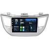 BXLIYER - [6G+128G] - Android 15 IPS Autoradio Per Tucson (2014-2018) - Senza fili Carplay + Android Auto - LED Camera & MIC - DSP DAB Volante WiFi 360-Camera Fast-Boot - 9 Pollice 2 Din
