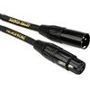 Ernie Ball, Cavo microfonico XLR classico, Maschio/Femmina, 6,10 m, Nero
