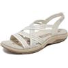 Skechers Reggae Slim - Simply Stretchy Hands Free Slip-ins Sandalo sportivoDonna