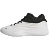 adidas Unisex - Adulto Dame X Shoes, Zero Met./Core Black/Court Green, 46 2/3 EU
