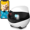 Enabot Ebo Robot telecamera animali 1080p Wi-Fi, audio bidirezionale, visione notturna
