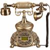 Telefono Fisso Decorativo senza Batteria Telefono Antico Europeo per Ufficio