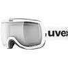 Uvex Occhiali da sci unisex downhill 2100 VP X polarizzati bianco/pola, taglia u