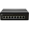 ‎LevelOne LevelOne IFS-0801, 8-Port-Fast-Ethernet-Industrie-Switch, DIN-Schiene, -40 °C bi
