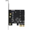 Delock Scheda Delock SATA PCI Express x1 a 4 porte - fattore di forma a basso profilo