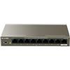 IP-COM Switch 9 porte Gbit con 8 porte PoE+ IP-COM IC-G1109P-8-102W
