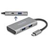 Delock esterno USB 3.2 Gen 2 USB Type-Câ ¢ Hub con 3 x USB Tipo A e 1 x USB Type