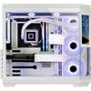 Mars Gaming MC3TCORELCDW computer case Midi Tower Bianco