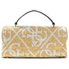 GUESS borsa a tracolla borsetta Kirsten Top Handle Flap Bag Natural/Cream White beige