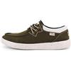 Kickback Haven Mocassini Slip‑On Uomo Stile Sneaker - Scarpe Casual in Canvas, Lino o Mesh Elasticizzato con Lacci Elastici Regolabili, Comode ed Eleganti per l'Estate Quotianiana