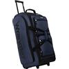 Wrangler Borsone Trolley Wesley, Blu Navy, Grande 76 cm