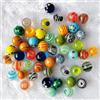 Tokaneit 30 Pezzi Biglie Colorate in Vetro, Artigianato Tradizionale, Biglie di Vetro Colorate con Occhi di Gatto 16 mm, Per Sport All'aperto, Decorazione di Acquari e Vasi da Fiori