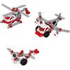 Theo Klein 8791 Set da Costruzione Bosch Helicopter Team, 3 in 1, Per la Costruzione di Diversi velivoli, con progetti di Costruzione, Per Bambini dai 3 Anni in su
