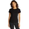 Calvin Klein Donna T-Shirt Maniche Corte Institutional Graphic Slim Fit, Nero (CK Black), XXS
