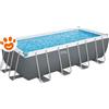 Bestway Piscina Rettangolare Steel Pro Max (488x244x122cm) con Pompa a Sabbia Art. 56671 - Steel Pro Max (488x244x122cm)