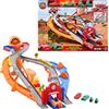 Mattel CARS - Sfreccia e Soccorri Circuito per Soccorso Stradale, set con 2 tipi