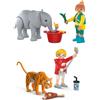 PLAYMOBIL | Animals & Friends | Set Zoo 1 | Animali e cura allo zoo con tigre e visitatore | Scoperta ludica del mondo animale con accessori | Per bambini dai 4 anni in su | 210530
