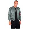 Alpha Industries MA-1 VF 59 Giacca Bomber da Uomo Vintage Green