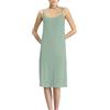 Jamron Donna Taglie Forti Abito Sottoveste Lunga con Spalline Sottili Camicia da Notte Elegante Senza Maniche (S-5XL)