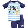 Bluey Costume da Bagno Ragazzi I Costume da Bagno per Bambini 2 Pezzi I Set da Nuoto per Spiaggia e Piscina