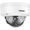 ANNKE Telecamera 4K PoE esterna con doppia luce, IK10, protezione da vandalismo, rilevamento di persone e veicoli, microSD supportato per registrazione 24/7, IP67, compressione H.265+