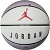 Nike Jordan Playground 2.0 8P Deflated Palle da basket Cement Grey/White/Black/Fire Red 5