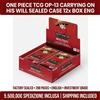 One Piece TCG OP-13 Carrying On His Will Sealed Case 12x Box ENG SEALED SHIP48H