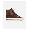 Converse Chuck Taylor All Star Fold Over Lift X-high W - Scarpe Sneakers - Donna - Marrone