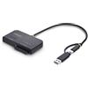 StarTech.com USB31CSAT3M2E, HDD, SSD, M.2, Serial ATA III, 2,5,3,5", USB 3.2 Gen 2 (3.1 Gen 2) Type-C, Nero, ABS (acrilonitrile-butadiene-stirene)