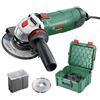 Bosch Smerigliatrice angolare PWS 850-125, 850 W, diametro disco: 125 mm, in SystemBox, taglia M