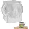 Generico Vaso Bowle Per Pesci | Acquario Trasparente Per Pesci - Centrotavola Contenitore Floreale Per Posto Di Lavoro Casa Soggiorno Bagno Scrivania Dormitorio