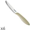 Tescoma Coltello Tavola 6 Pezzi Linea Presto di Tescoma-Tortora