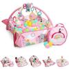 Baby Love Palestrina Bright Starts 5-in-1 Rainbow Tropics di Baby Love