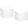 Betz 10 Lavette salvietta asciugamano per il bidet Palermo 100% cotone misure 30 x 30 cm Colore bianco