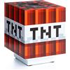Paladone Luce Minecraft TNT con Suoni Lampada Notturna Portatile, Giocattolo Minecraft per Bambini