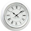 Boltze Yella 3453100 - Orologio da parete in stile retrò, vintage, con numeri romani, per cucina, soggiorno, sala da pranzo, orologio analogico