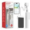 SwitchBot Blind Tilt - Tapparelle elettriche intelligenti con telecomando Bluetooth, alimentazione solare, rilevamento della luce, aggiungi SwitchBot per compatibilità con Alexa e Google Home