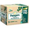 Pampers Baby Dry Quadri Pannolino Downcount Junior 64 Pezzi