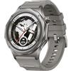 OPPO Watch X3 Smartwatch con Wear OS, schermo AMOLED da 1,5, batteria fino a 16 giorni, ECG e salute in 60 secondi, GPS dual, resistente IP69/5ATM, titanio e vetro zaffiro, Misty Titanium
