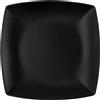 Ad Trend Piatto Piano Melamina Raul 26 x 26 Cm H 3 Cm Nero