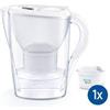 BRITA 1051439 CARAFFA FILTRANTE MARELLA WHITE MXPRO