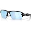 Oakley Occhiali da sole Uomo Oo9488 Flak 2.0 XXL, Nero opaco/Prizm Deep Water Polarizzato, 63 mm