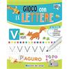 Edizioni del Borgo Gioco con le lettere. Ediz. a colori. Con pennarello a inchiostro cancellabile con cancellino