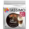 Tassimo Latte Macchiato Baileys, Caffè con Aroma al Liquore alla Panna, Capsule di Caffè, Caffelatte, 8 Porzioni, 264 g