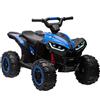 Quad Elettrico per Bambini 12V Falcon X 3-5 Anni 2 Motori sedile in pelle e Tele