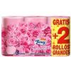 LOGAN Carta igienica a tre strati con aroma di rosa FOXY