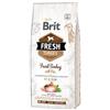 Brit Fresh Tacchino e Piselli Light - Crocchette per Cani Adulti 12 Kg -