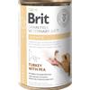 Brit Veterinary Diet Grain Free Dog Hepatic - Alimento Umido in Lattina per Cani Adulti 400 Gr. - Acquisto minimo 6 pezzi -