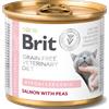 Brit Veterinary Diet Cat Hypoallergenic - Umido in Lattina per Gatti Adulti 200 Gr. - Minimo 3 pezzi -